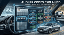 Audi PR Codes Explained (Best Guide)