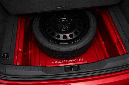The Trunk or Spare Tire Wheel